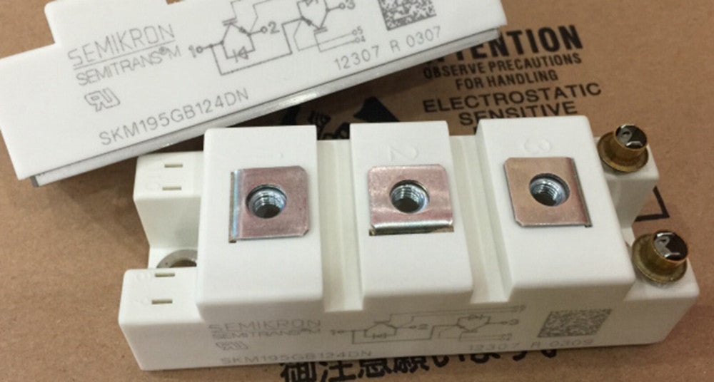 One Brand New SEMIKRON SKM195GB124DN IGBT Module
