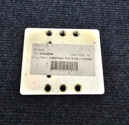 ( QTY 2 ) Gamesa GP646389: N Serie Assembly Plate No.1 W10MM Connection