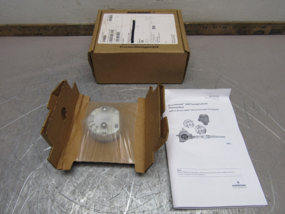 ROSEMOUNT 644HANA 00644-7600-003 TEMPERATURE TRANSMITTER 50-500*F NEW IN BOX !!