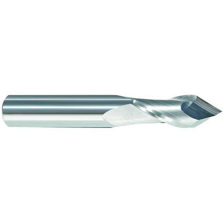 Zoro Select 208-624370 Carbide Drill Mill, 7/16, 2Fl, Single, 2-3/4