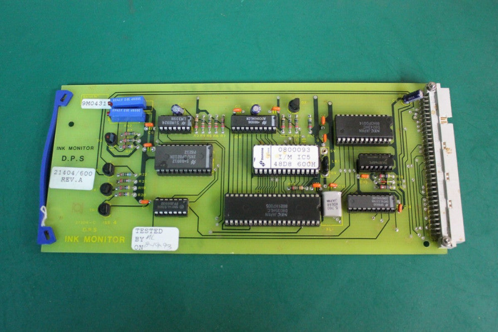 DOMINO D.P.S. 21404/600 Rev. A Ink Monitor Board 21304-C