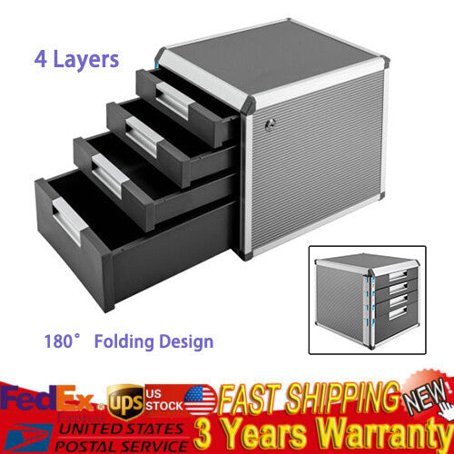 Locking Drawer Cabinet Desk Organizer - Home Office Desktop File Storage Box??