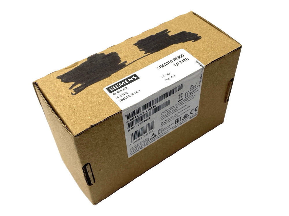 Siemens 6GT2801-2BA10 SIMATIC RF340R Reader Head 75mm x 75mm x 41mm