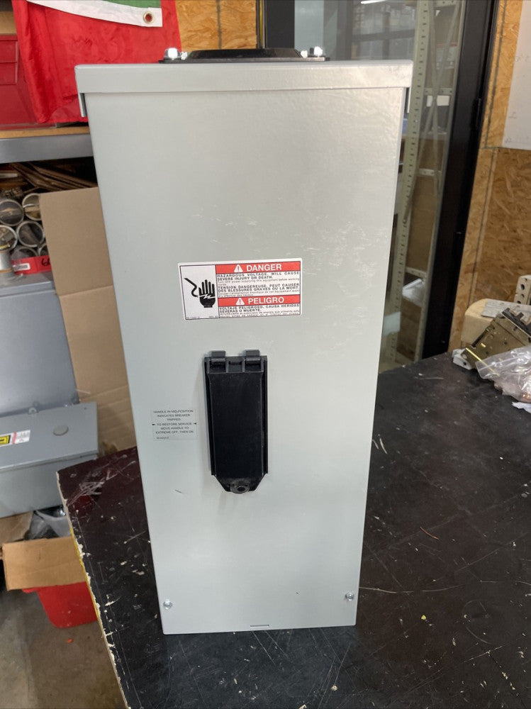 NOS Eaton 200 Amp 240 Volt Enclosed Breaker, 120/240 Volts,  Eccvh200r