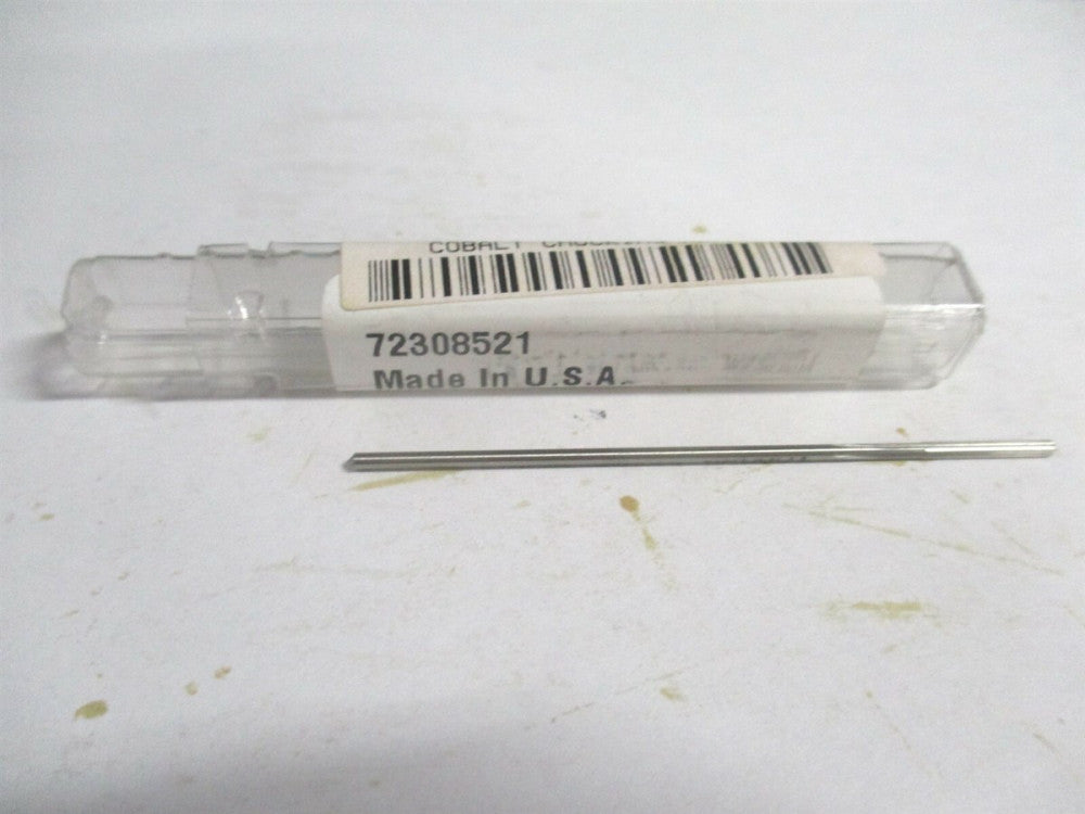 (1433-0.0635) #52 1/2" x 2-1/2" OAL Straight Shank Cobalt 4Fl Chucking Reamer