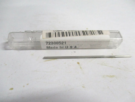 (1433-0.0635) #52 1/2" x 2-1/2" OAL Straight Shank Cobalt 4Fl Chucking Reamer