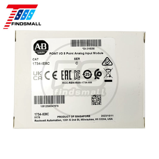 2023 New Allen-Bradley 1734-IE8C Series C POINT I/O 8 Point Analog Input Module