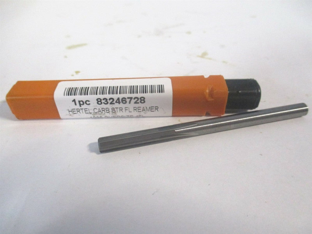 (500-0001885) 0.1885" x 7/8" x 2-3/4" Straight Shank Carbide 4Fl Chucking Reamer