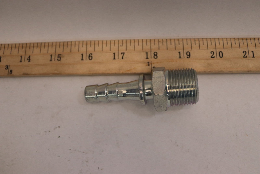 Dixon Boss Male Stem Plated Steel Bar Stock MS8X12