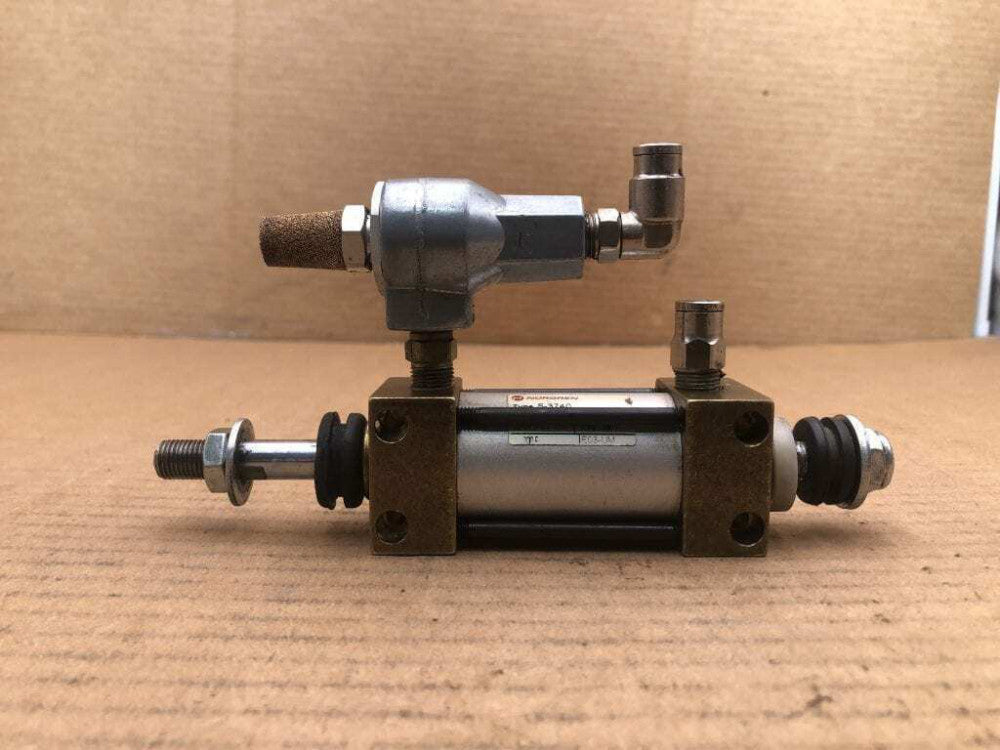 Norgren S-3740 Pneumatic Cylinder 150 PSI 1-1/8" Bore 1" Stroke