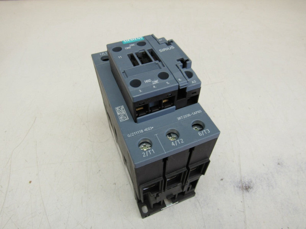 SIEMENS SIRIUS CONTACTOR 3RT2036-1AP60 51A XLNT USED TAKEOUT !! MAKE OFFER !!