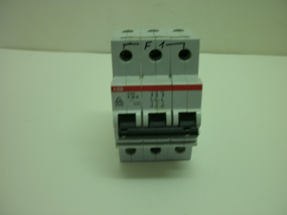 ABB S273 K25A CIRCUIT BREAKER 25 AMP 3 POLES  277/480 V A.C.