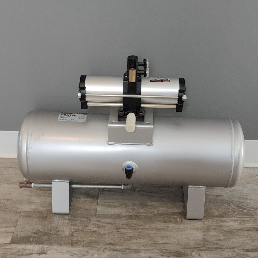 SMC VBAT20 Air Tank and VBA2100-03GN Booster Regulator 20L Capacity