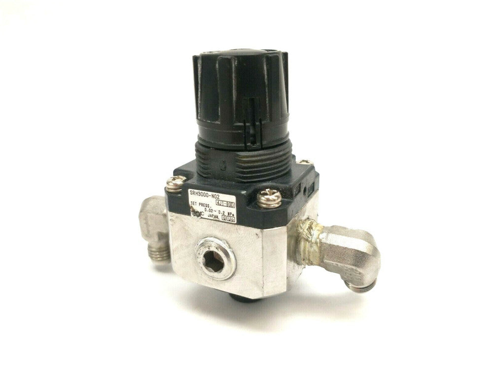 SMC SRH3000-N02 Stainless Steel Clean Regulator 1/4" NPT