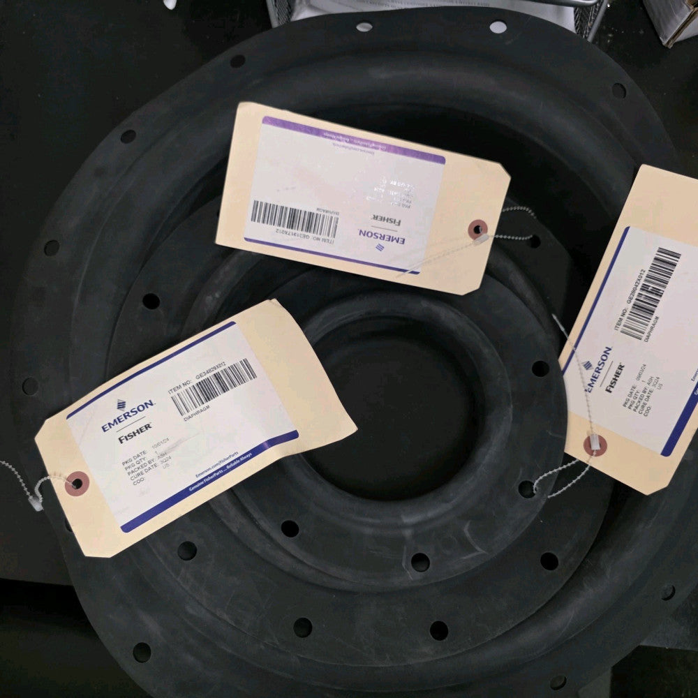 3- New Fisher Control Valve 2052  Size 1, 2, And 3 Actuator Diaphragms 