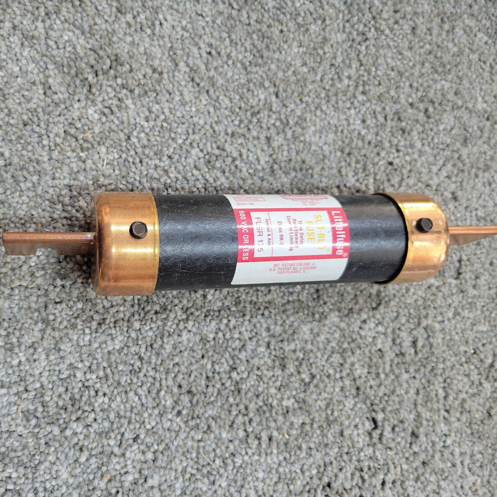NOS LITTELFUSE FLSR 175 TIME DELAY FUSE,  CLASS RK-5 600V, 