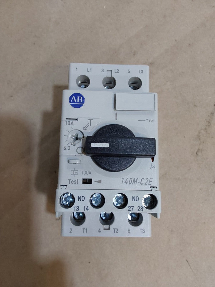 Allen-Bradley 140M-C2E-C10, 10 Amp Motor Protection Circuit Breaker