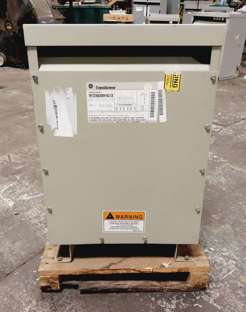 NEW GE 15 KVA TRANSFORMER 208 HV 208/120 LV 3 PHASE  9T23Q3091G13