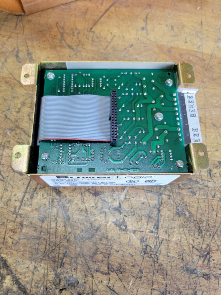 1- SQUARE D POWER LOGIC 3020-IOM-44 CIRCUIT MONITOR 3020IOM44 PLC Module "NNB"
