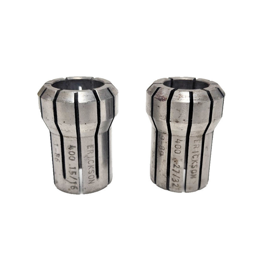 ERICKSON DA COLLETS (LOT OF 2) (1) 400 15/16 (1) 400 27/32