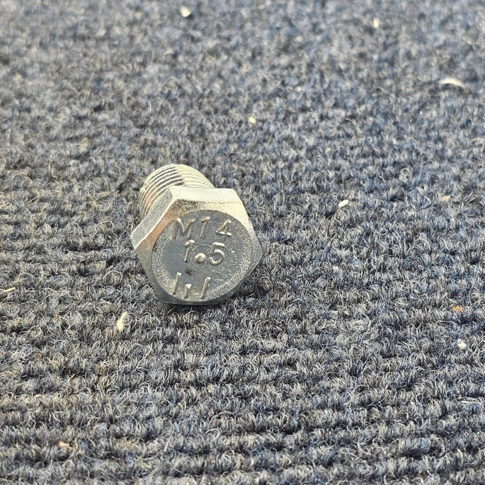 (100 PIECES) 16604 Hex Head Cap Screws 1/4 x 1 USS Grade 8 M14