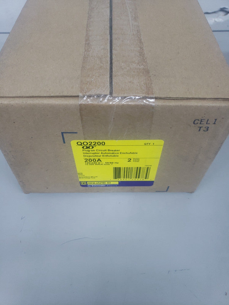 New In Box! QO2200 Square D 200AMP Breaker