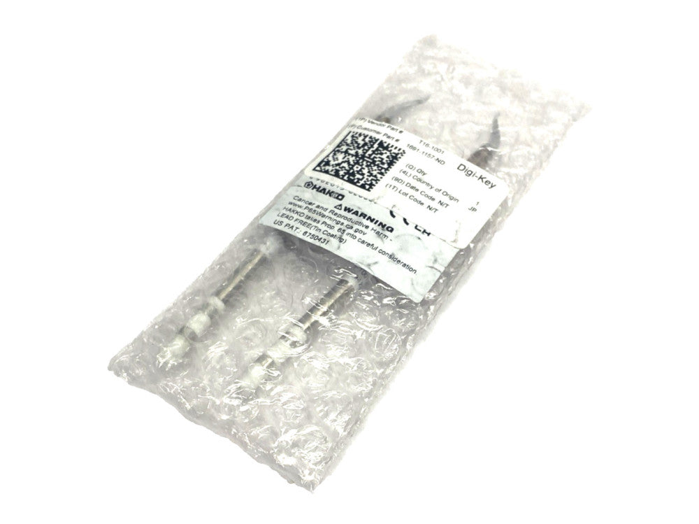 Hakko T16-1001 Tip For 0.5mm Chip Components SET OF 2