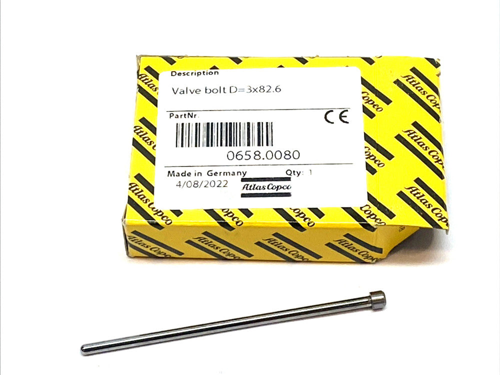 Atlas Copco 0658.0080 Valve Bolt 3.5"