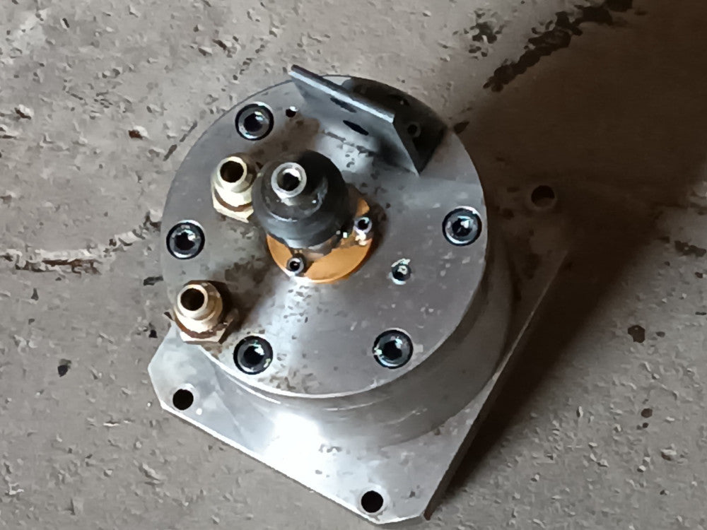 Unbranded Industrial Rotary Union Spindle Assembly, 2-Port Air/Vacuum Heavy-duty