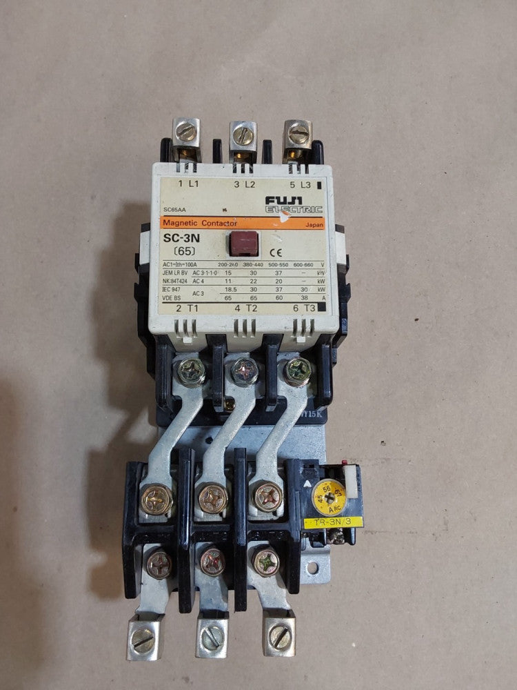 FUJI ELECTRIC Magnetic Contactor SC-3N SC65AA