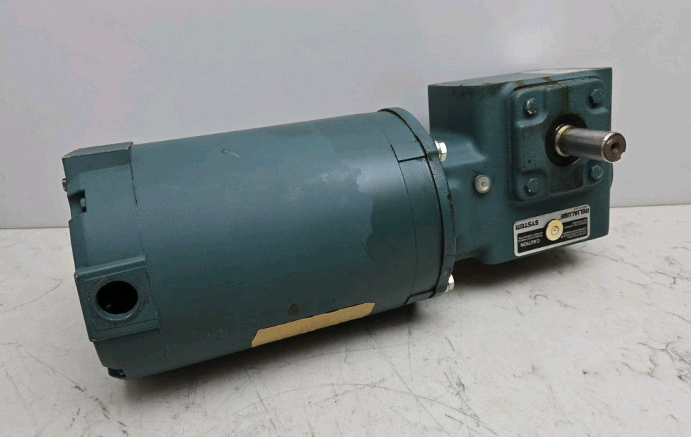 Reliance P56X1531S 1 Hp Motor 3Ph 1750 Rpm Dodge MR94751 Gear Reducer 10:1 Ratio