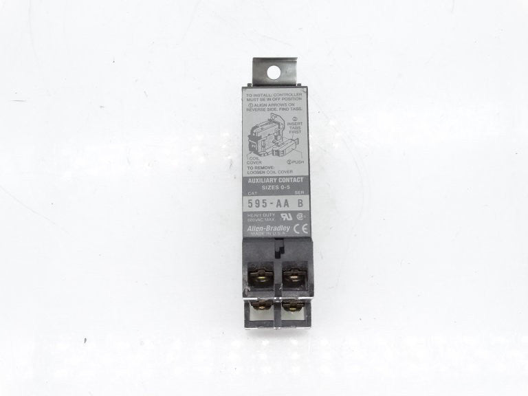 ALLEN BRADLEY 595-AA CONTACT BLOCK