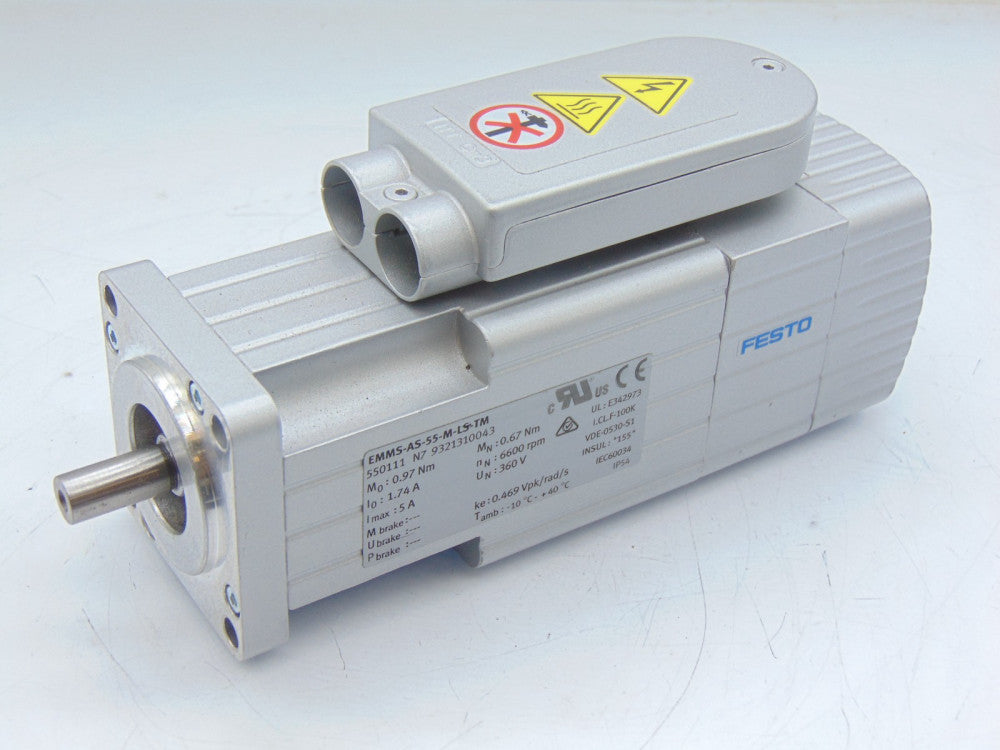 FESTO EMMS-AS-55-M-LS-TM SERVO MOTOR