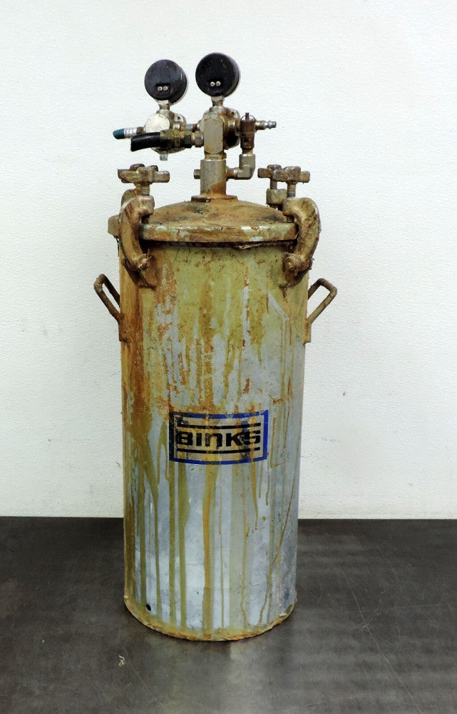 Binks 83-5682 Pressure Tank 80 PSIG Paint,Glue, Pressure Tank