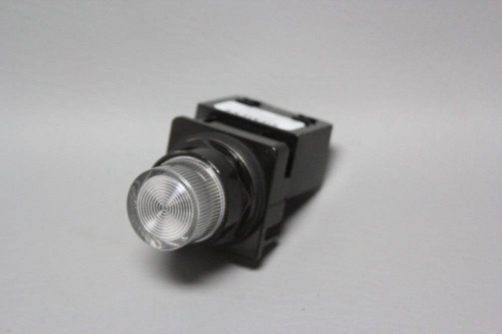 SIEMENS BLACK MAX CLEAR PILOT LIGHT 52BL4MA W/ 52AAIMB