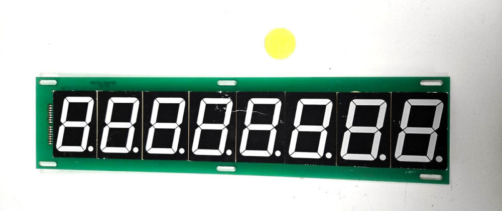 8 LED NUMBER DISPLAY - BLACK
