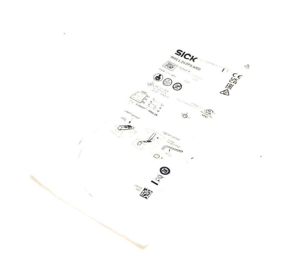 Sick MZC1-2V2PS-KRD Cylinder Sensor M8 Connector 10-30VDC 1060129