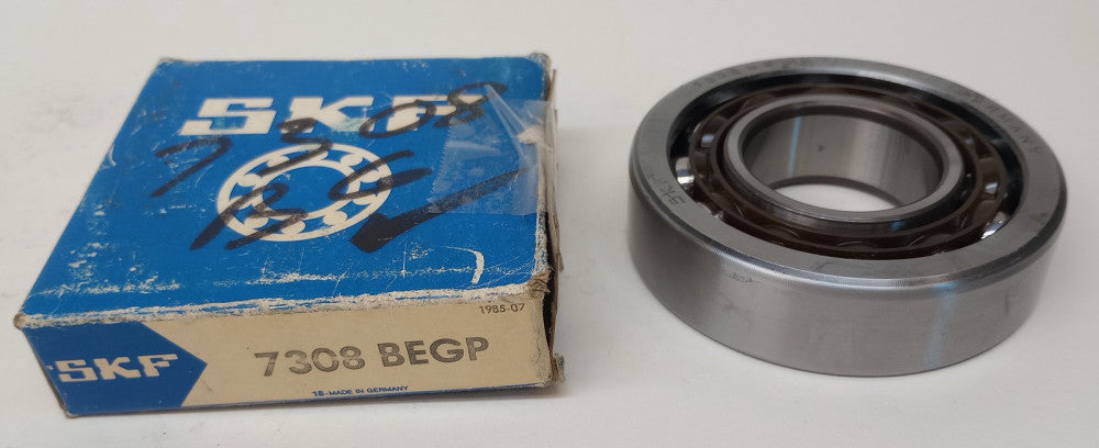SKF 7308 BEGP Angular Contact Ball Bearing 40mm ID X 90mm OD X 23mm W 7308BEGP