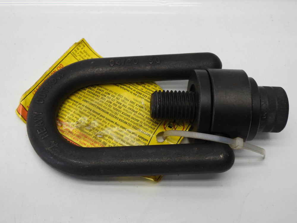 ADB HOIST RINGS Hoist Ring: Pivot/Swivel, Alloy Steel, Screw-On, 4,850 lb 39RJ40
