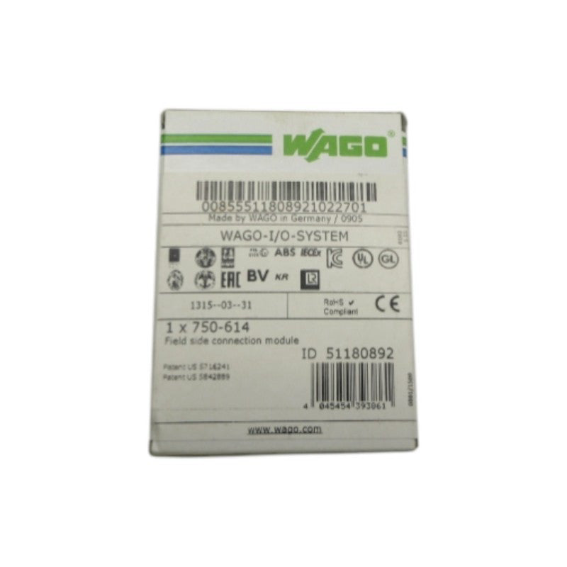 WAGO 750-614 NSFS