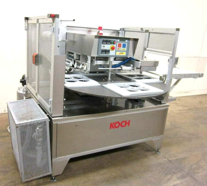 Koch ILPRA Model FP-800V/G Rotary MAP Tray Sealer