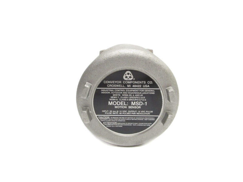 CONVEYOR COMPONENTS MSD-1 12VDC NSNP