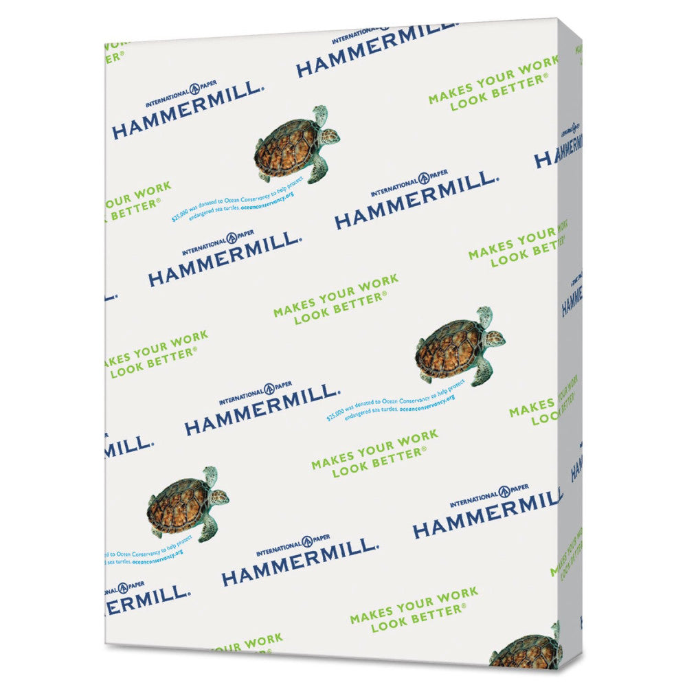 Hammermill 103176 Recycled Colored Paper, 20lb, 8-1/2 x 11, Ivory, 500 Sheets/Re