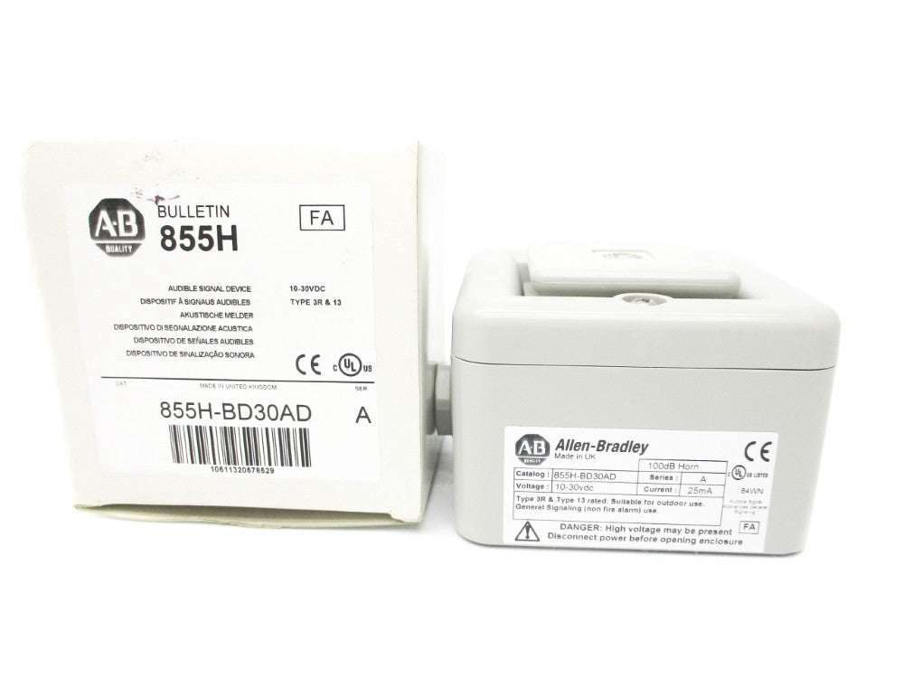 ALLEN BRADLEY 855H-BD30AD SER. A (WH) NSMP