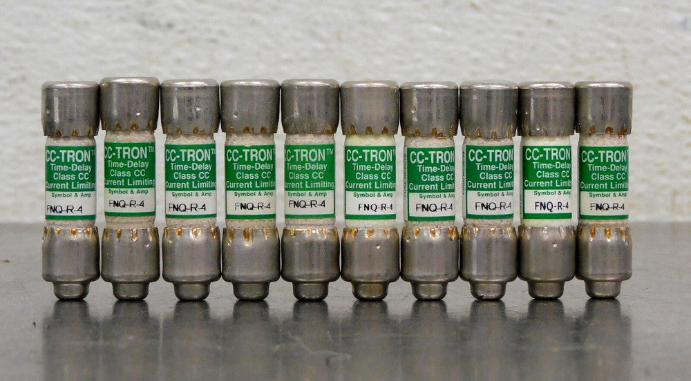 Cooper Bussmann - CC-Tron FNQ-R-4 Dual Element Time Delay Fuse Lot of (10)