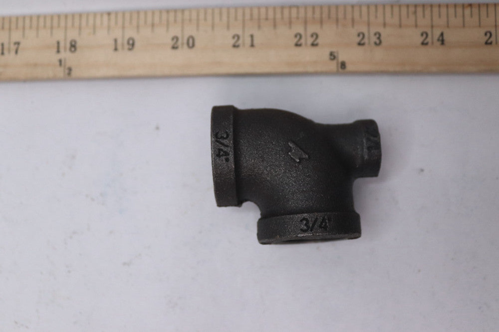 Anvil Tee Black Carbon Steel 3/4" x 3/4" x 1/4" 228