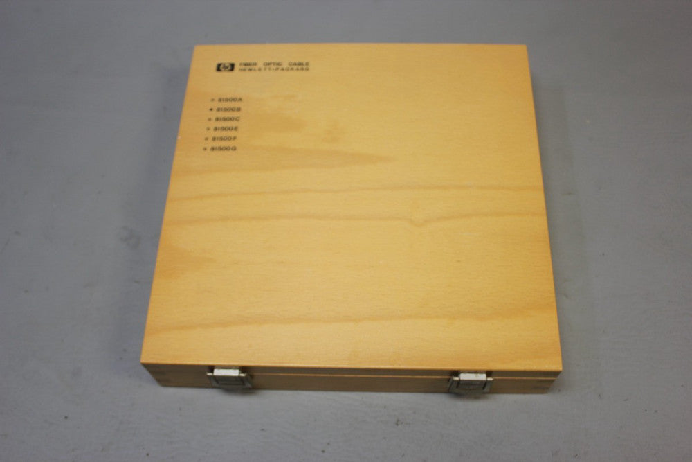 HP  FIBER OPTIC CABLE IN WOOD BOX  81500B