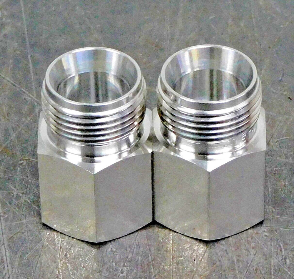 Swagelok M-FConversion Adapter Stainless Steel St 3/8"x 1/4" NPT Lot of (2)