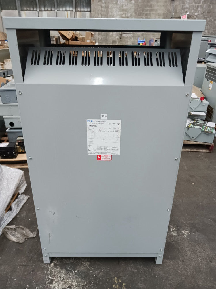 Eaton 150 kva 3 Phase Transformer 480 HV Delta 208Y/120 LV Wye N48M28T49A