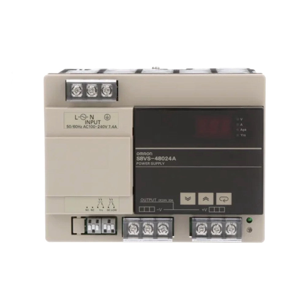NEW Omron S8VS-48024A DIN Rail Power Supply 5V 480W 100~240VAC S8VS48024A